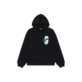 Stussy S Applique Fleece Hoodie