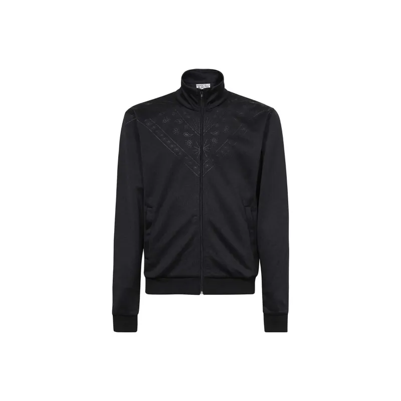Marcelo Burlon Bandana Printed Zipped Track Jacket-0