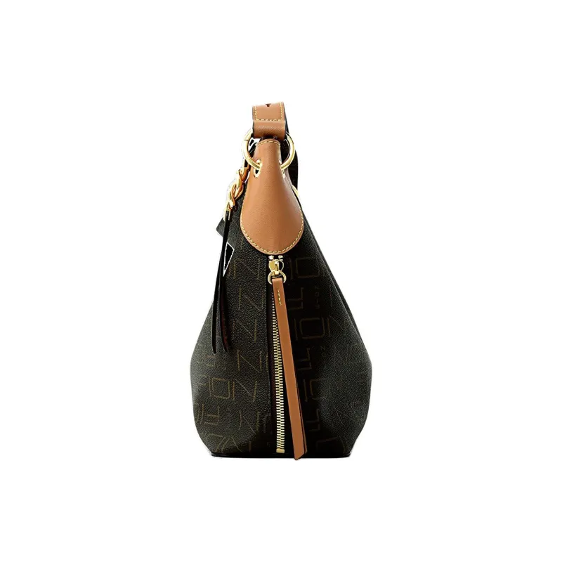 FION Artificial Leather Shoulder Bag Regular Women's Coffee Camel-2