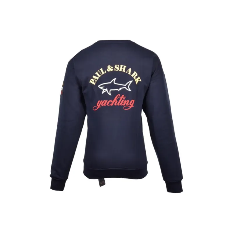 Paul & Shark Yachting Sweatshirt Men's Navy Blue-0