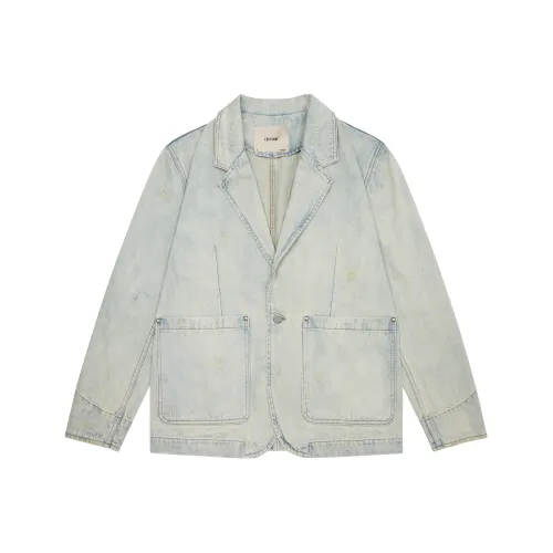 CHINISM Business Suit Unisex Blue Denim