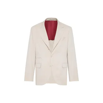 Brunello Cucinelli Single Breasted Tailored Blazer
