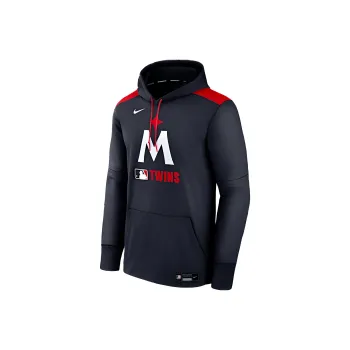 Nike Minnesota Twins Authentic Collection Men's Nike Therma Mlb Pullover Hoodie