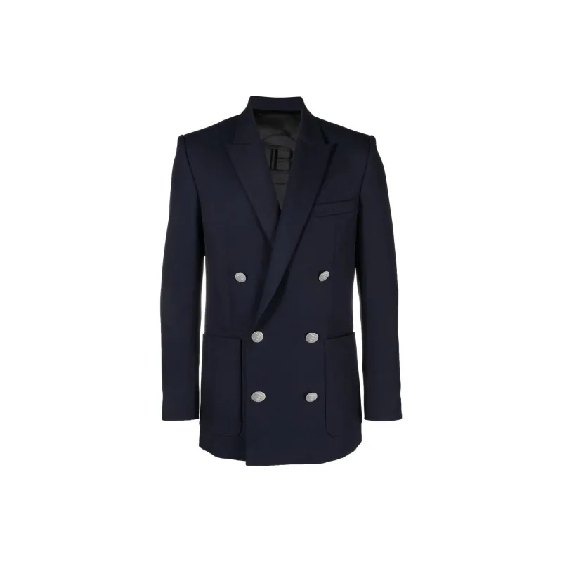 BALMAIN Double Breasted Tailored Blazer-0