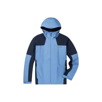 Columbia Waterproof And Windproof Windbreaker Jacket Men's Blue