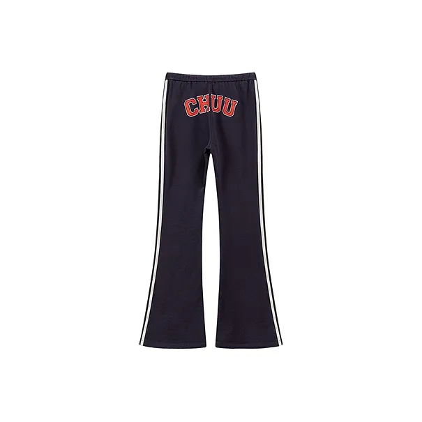 CHUU Casual Pants Women's Navy Blue-1