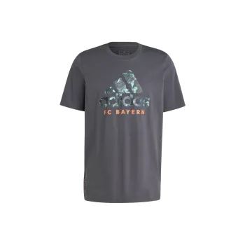 Adidas Bayern Munich SS24 T-Shirt Men's Gray