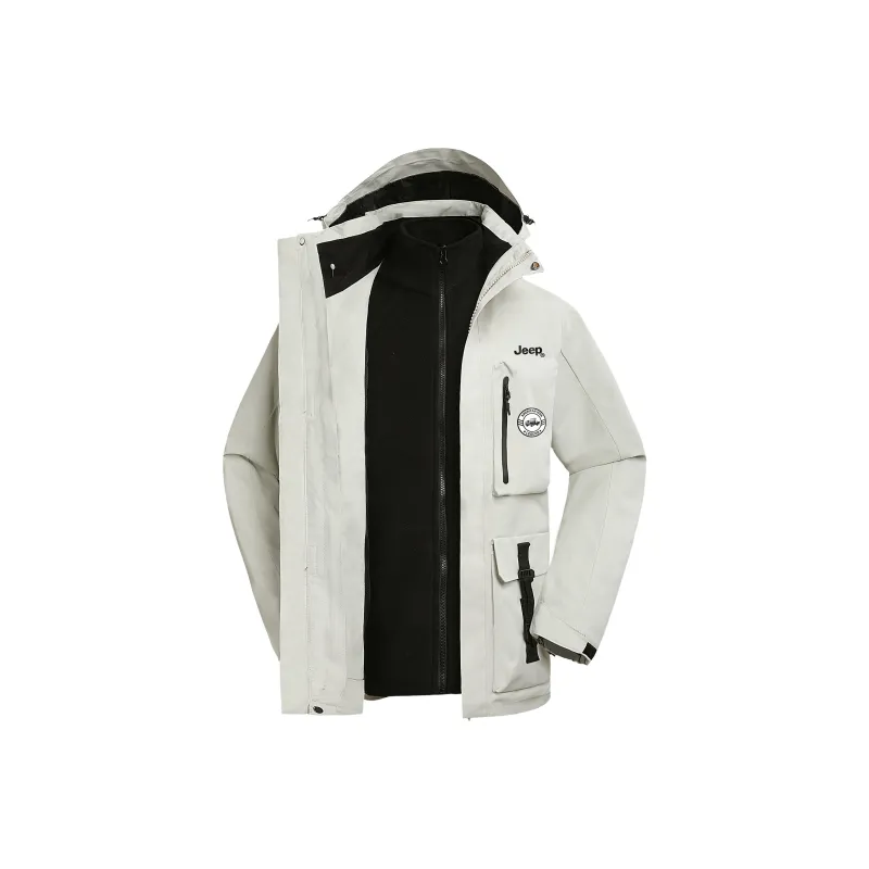 Jeep Windbreaker Trench Coat Unisex-2