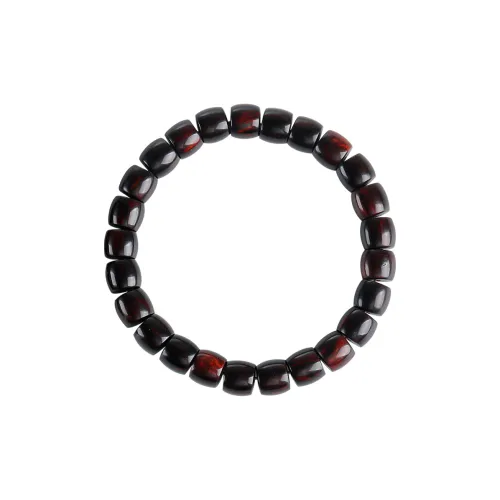 Moon Seal Hundred Rivers Huanghuali Precious Wood Bracelets Unisex