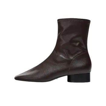 ZARA Ankle Boots 3cm Women's Brown
