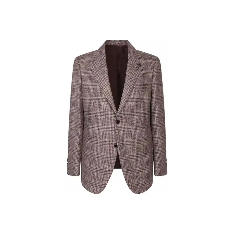 LARDINI Brooch detail Blazer-0