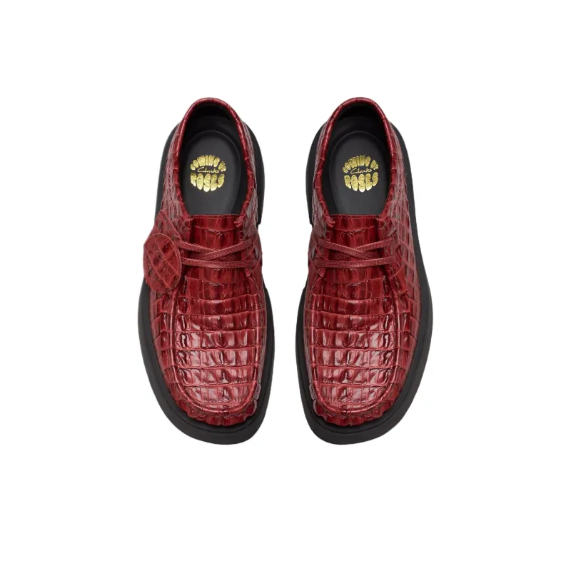 Clarks Martine Rose Torview Casual Shoes Men's Red-3
