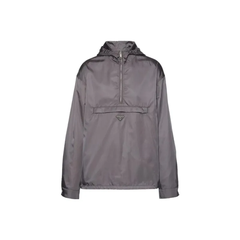 PRADA Jackets Men Gray-0