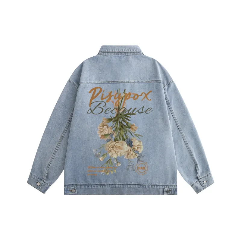 PISYPOX Denim Jackets Unisex-7