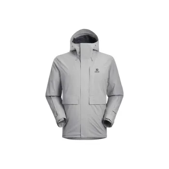 KAILAS Waterproof Windbreaker Jacket Men's Light Cloud Gray