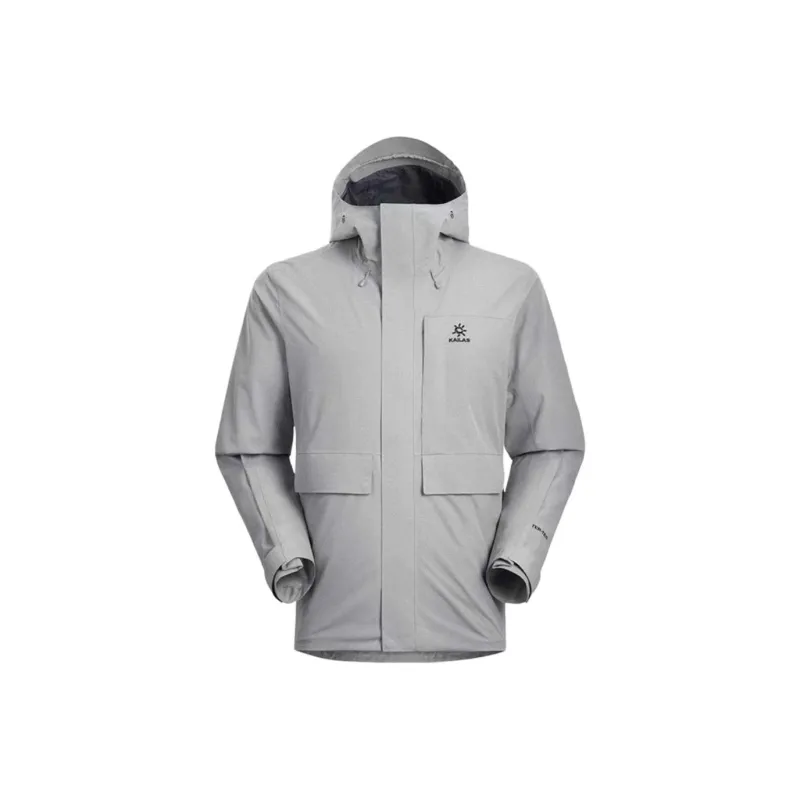 KAILAS Waterproof Windbreaker Jacket Men's Light Cloud Gray-0