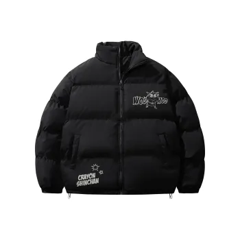 Crayon Shinchan Puffer Jackets Unisex
