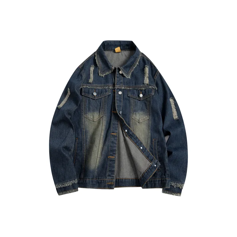 YATSI Denim Jackets Unisex-5