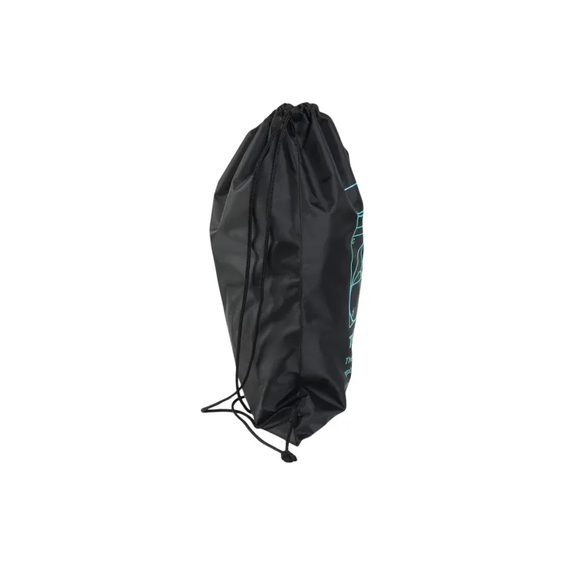 Asics Polyester Backpack Large Size Unisex Black & Blue-3