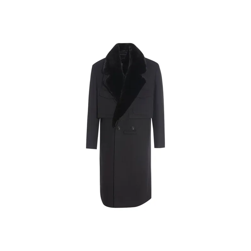 ANDREW MACKENZIE FW23 Coat Men's Black-0