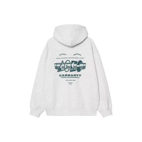 Carhartt WIP FW24 Hooded Runaway Sweat Jacket Jacket Unisex Gray