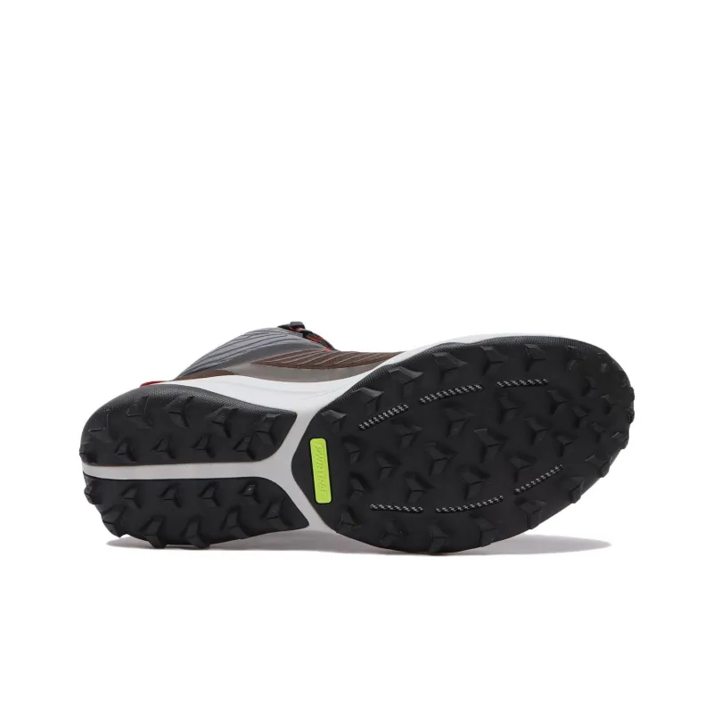 Saucony ULTRA RIDGE Anti Slip Wear Resistant Mid Top Hiking Shoes Men's Brown-5