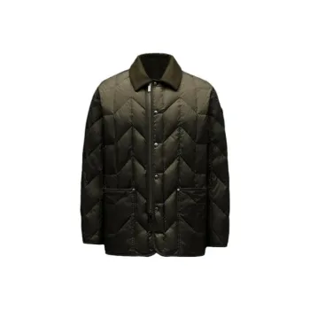 Moncler Down Jackets Men Army Green