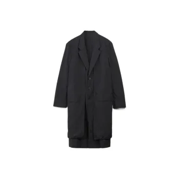 Y 3 Coats Unisex Black