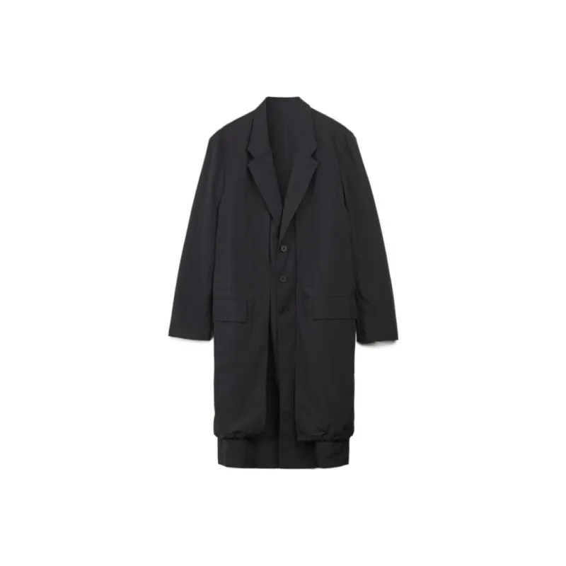 Y 3 Coats Unisex Black-0