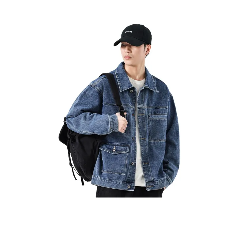 VALKOMM Denim Jacket Unisex Azure Blue-0