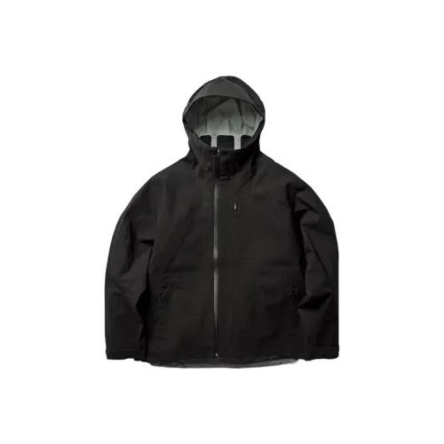 Goldwin FW24 Brewed Protein SEED Jackets Coats Men's Black