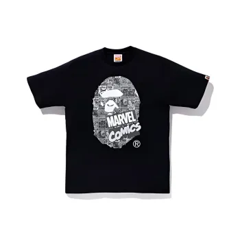 A BATHING APE X Marvel Comics Ape Head Ex Tee