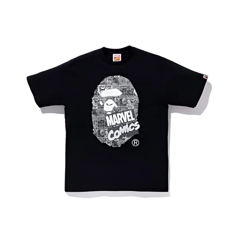 Bape X Marvel Comics Ape Head Ex Tee-0