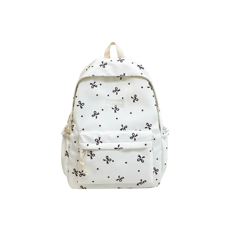 OURFUN Nylon Backpack Regular Unisex Black/Violet/Khaki/Dark Blue/Pink-6