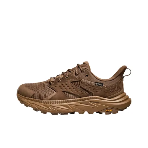 zapatillas de running HOKA ONE ONE entrenamiento voladoras talla 40 entre 60 y 100 Anacapa 2 Low Gore Tex Rye Bark