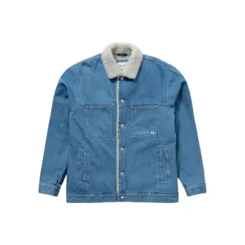 LACOSTE Jackets & Coats Men's Blue
