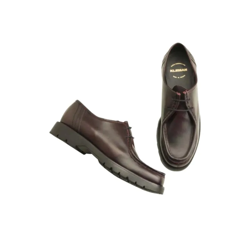 KLEMAN CLEON MANUFACTURE PADROR MD Low Top Casual Shoes Unisex Burgundy-4