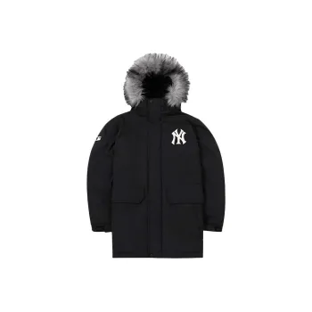 MLB Down Jacket Cropped Unisex Black