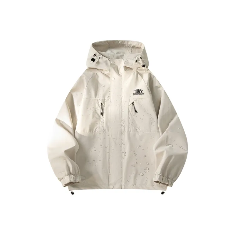 RED DRAGONFLY Windproof And Waterproof Windbreaker Jacket Unisex-3