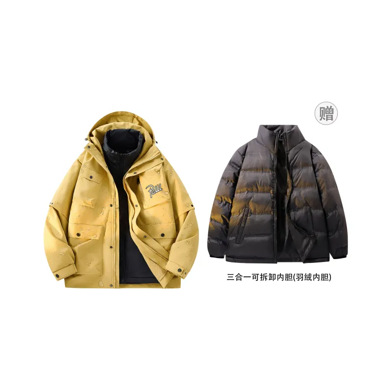 PAUL COSTELLOE Windproof Warm And Water Resistant Windbreaker Jacket Unisex-15
