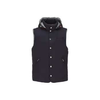 Brunello Cucinelli Hooded Padded Gilet