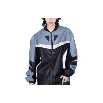 0-CROWORLD Jackets Unisex Black