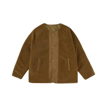 LR MADE FW22 Loose Fit Thickened And Fleece-Lined Reversible Jacket Unisex