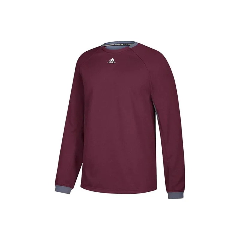 Adidas Sweatshirt Men's Burgundy-0