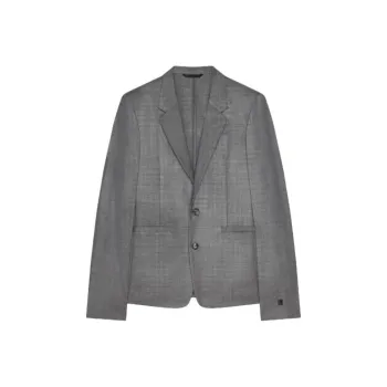 GIVENCHY Jackets Coats Men's Gray