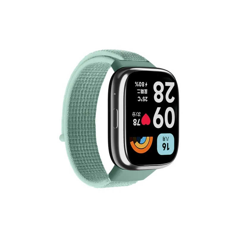 ZHENGGUANG Watch Band Apple Red Beige Compatibility Nylon Material-35