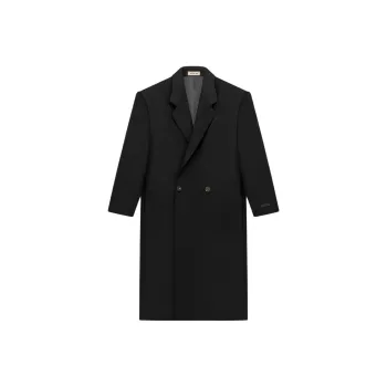 Fear Of God Gabardine Double Breasted Overcoat