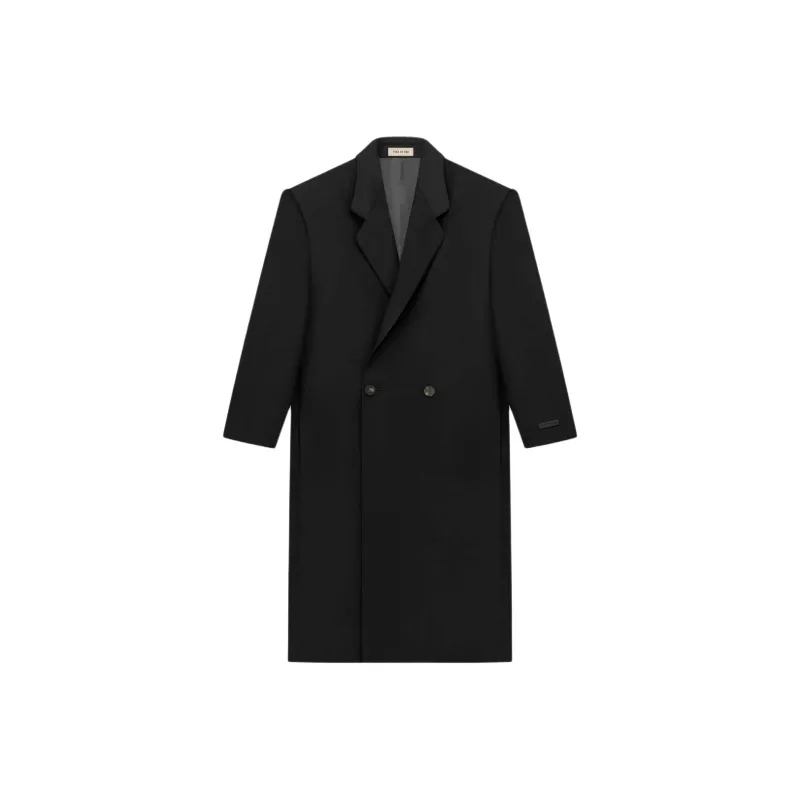 Fear Of God Gabardine Double Breasted Overcoat-0
