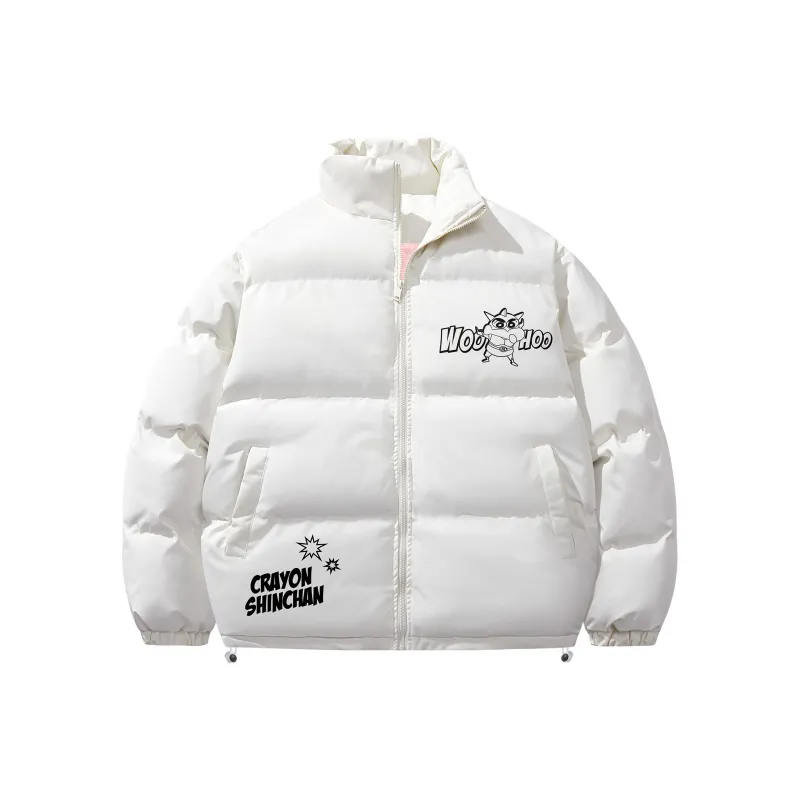 Crayon Shinchan Puffer Jackets Unisex-0