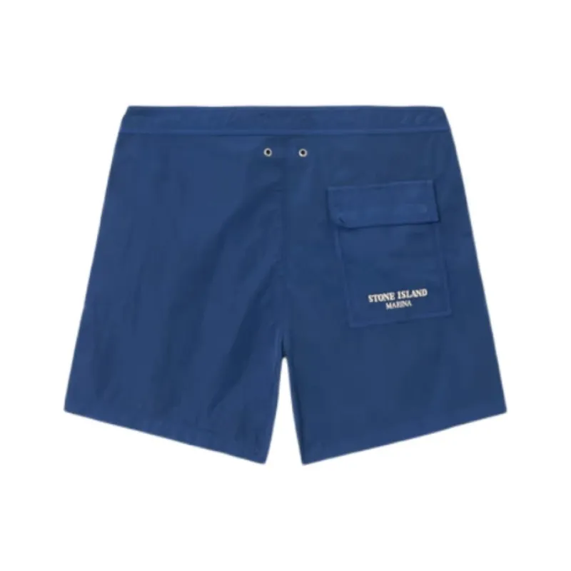 STONE ISLAND Marina Swimming Shorts Men Ocean Blue-1